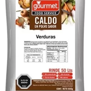 CALDO VERDURAS POLVO 800 GRS.